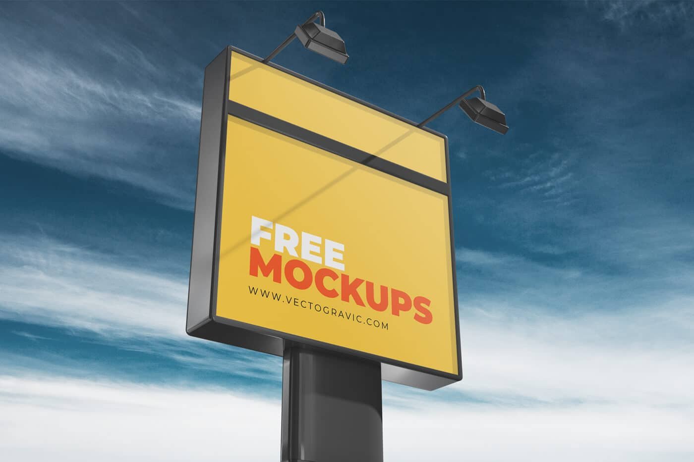 Download Outdoor Sign Mockups