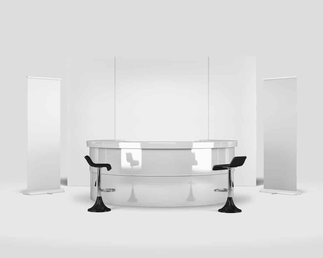 Trade Show Exhibition Booth Mockup
