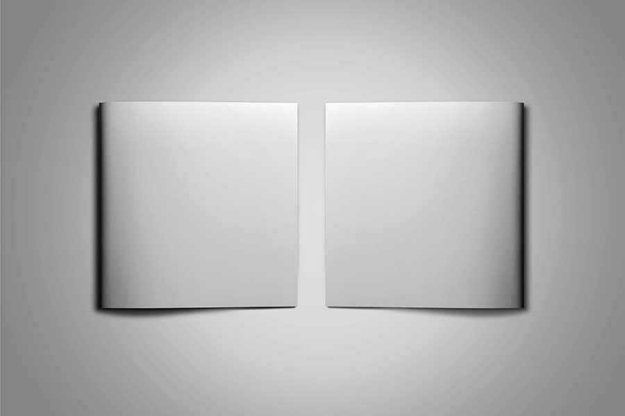 Square Brochure Mockup