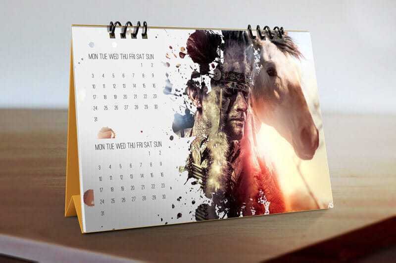 Dsek Calendar Mockup