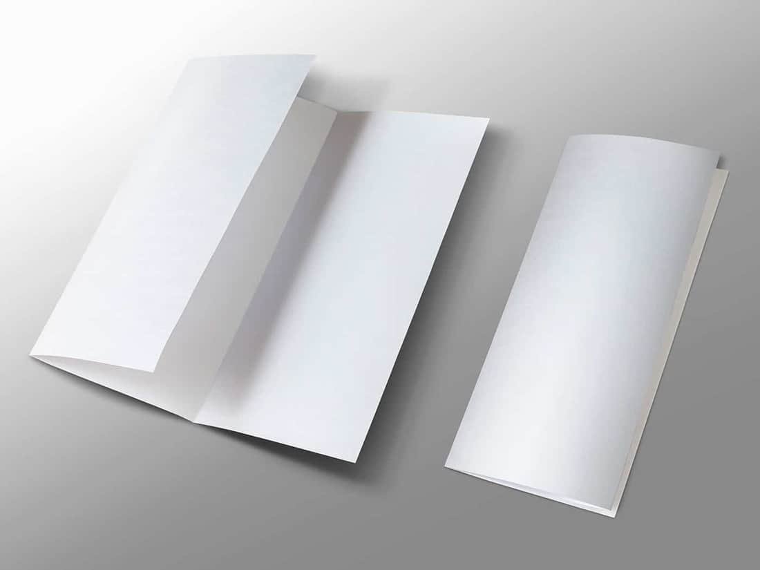 High Res Tri Fold Brochure Mockups