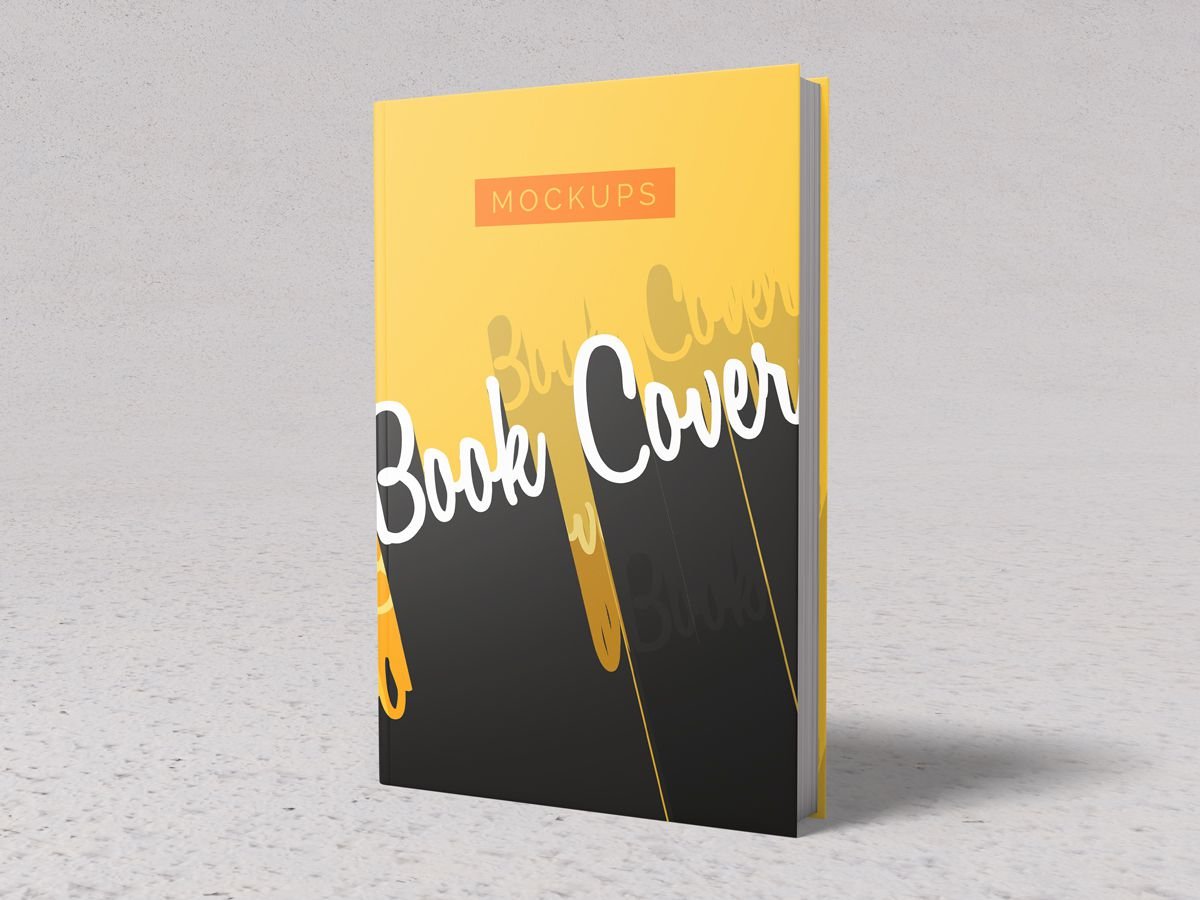 Hardcover Book Mockups 01