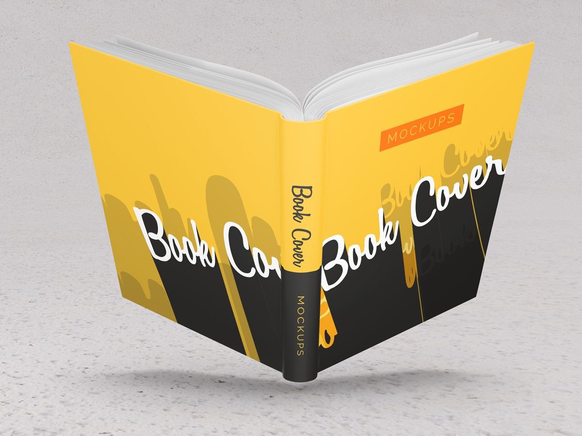 Hardcover Book Mockups 03