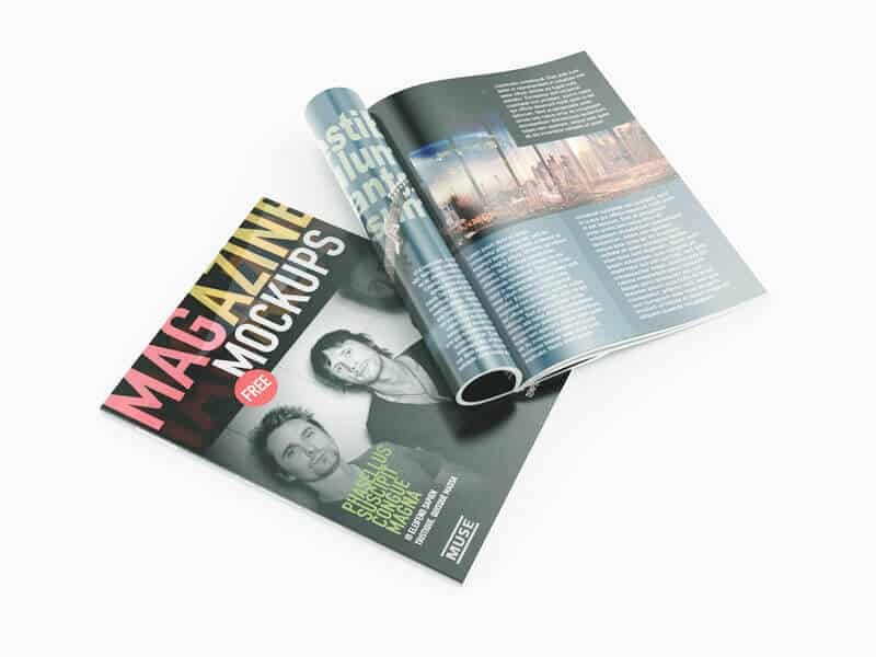 Download Free Magazine Mockups Free To Download On Vectogravic.com