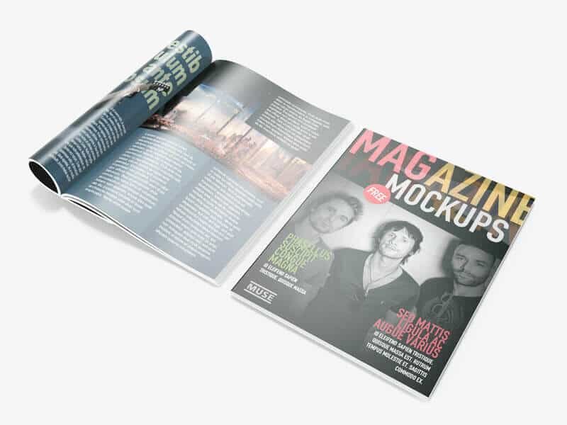 Free Magazine Mockups