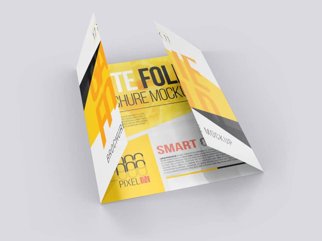 11x17 Folded Brochure Template