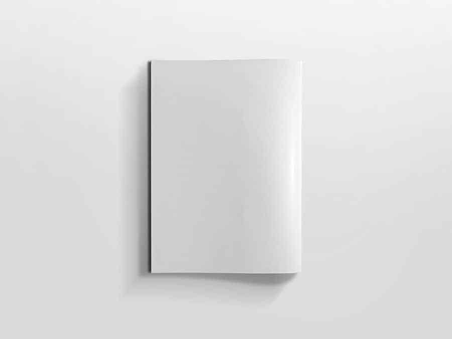 Realistic Booklet Catalog Mockup