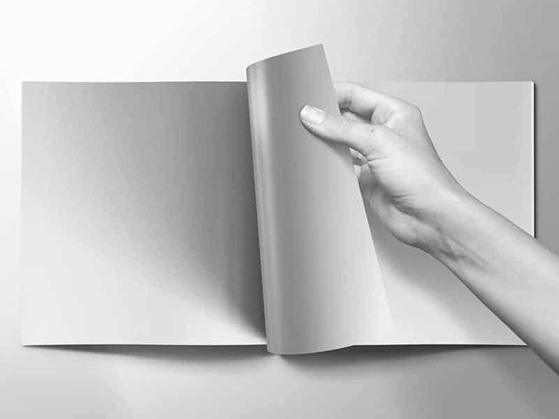 Square Magazine Brochure Catalog Mockups