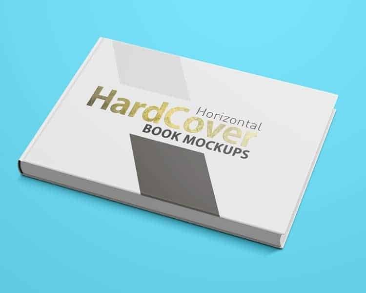 Landscape Hardcover Book Mock ups on Vectogravic Design | Vectogravic