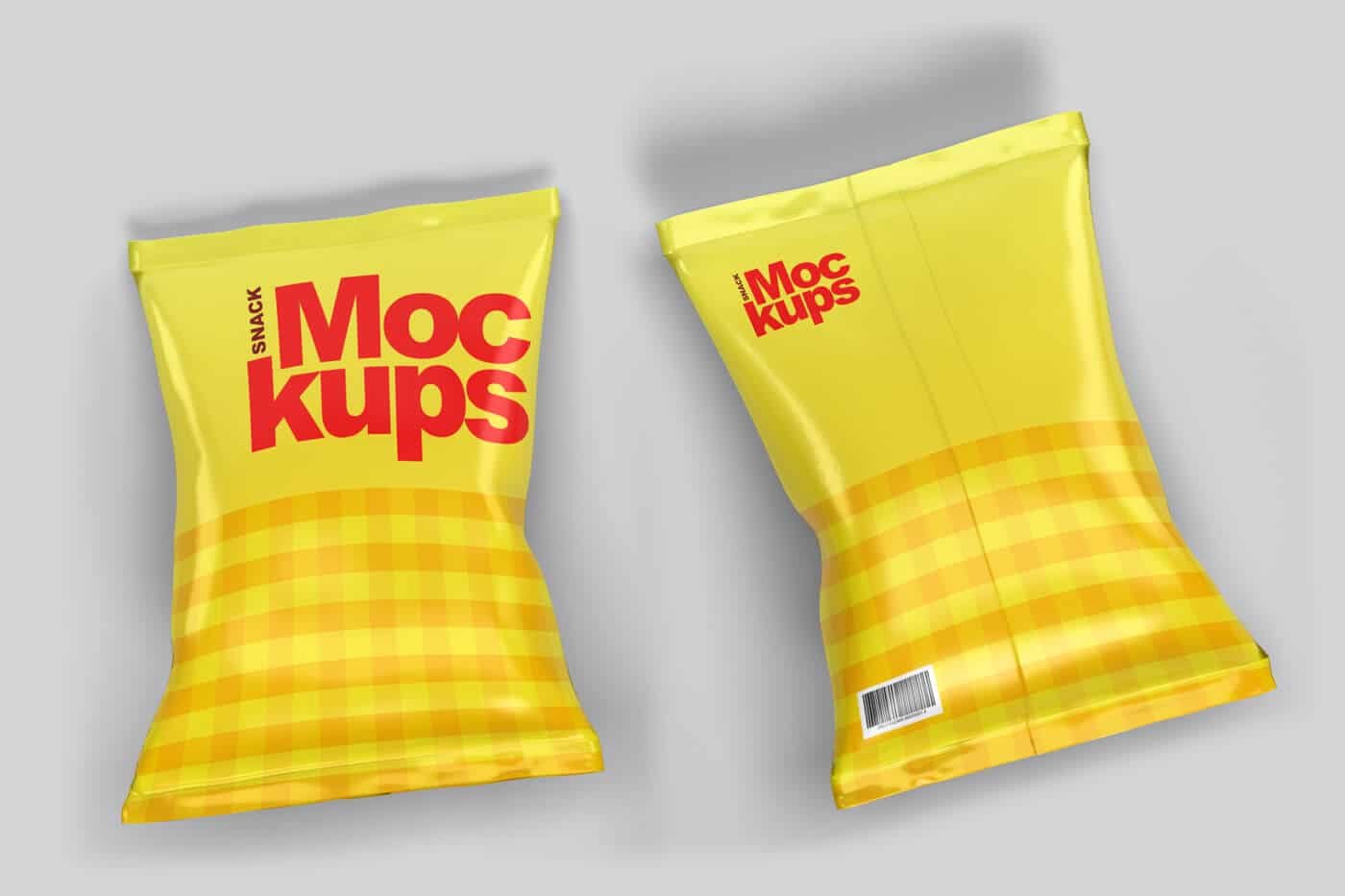 Snack Packaging Mockups