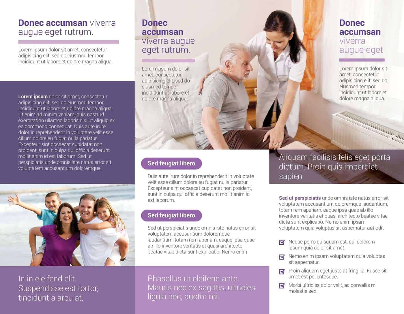 06 Family Services Brochure Template