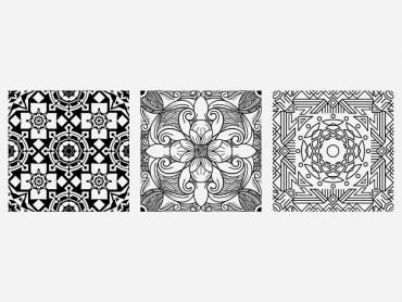 Three Illustrator Seamless Patterns
