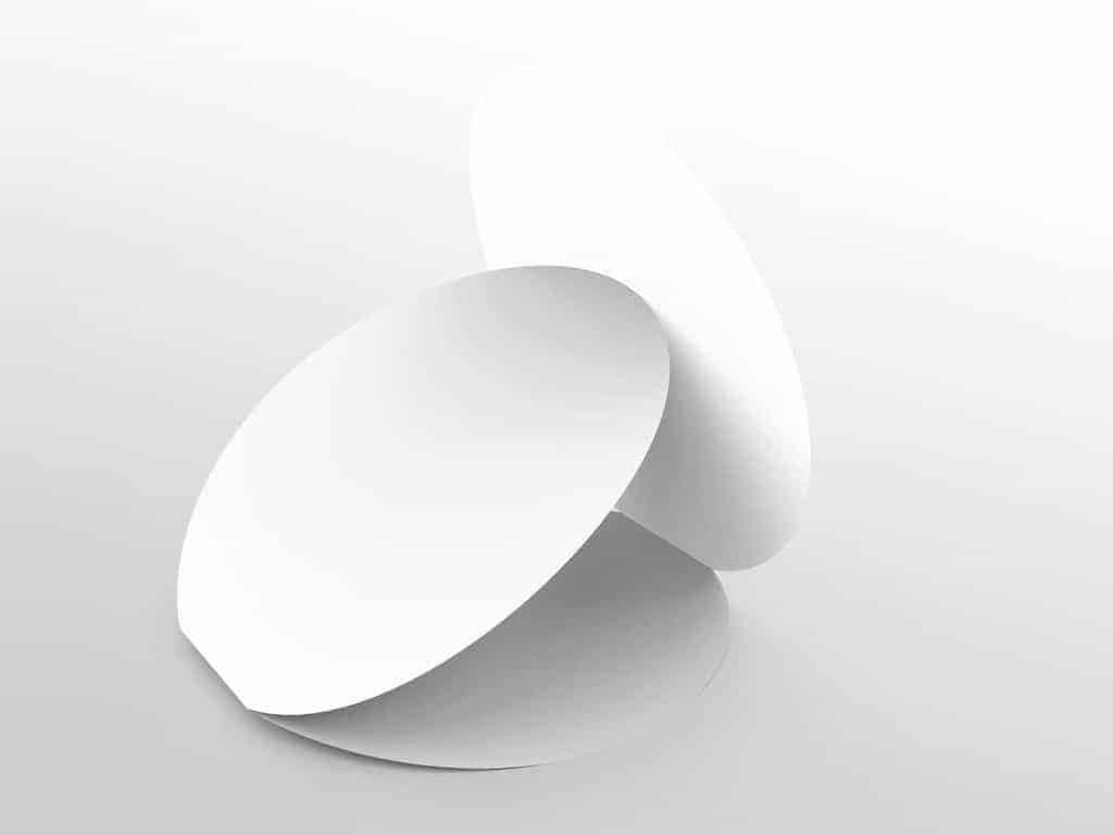 Circle Rounded Shape Brochure Mockups