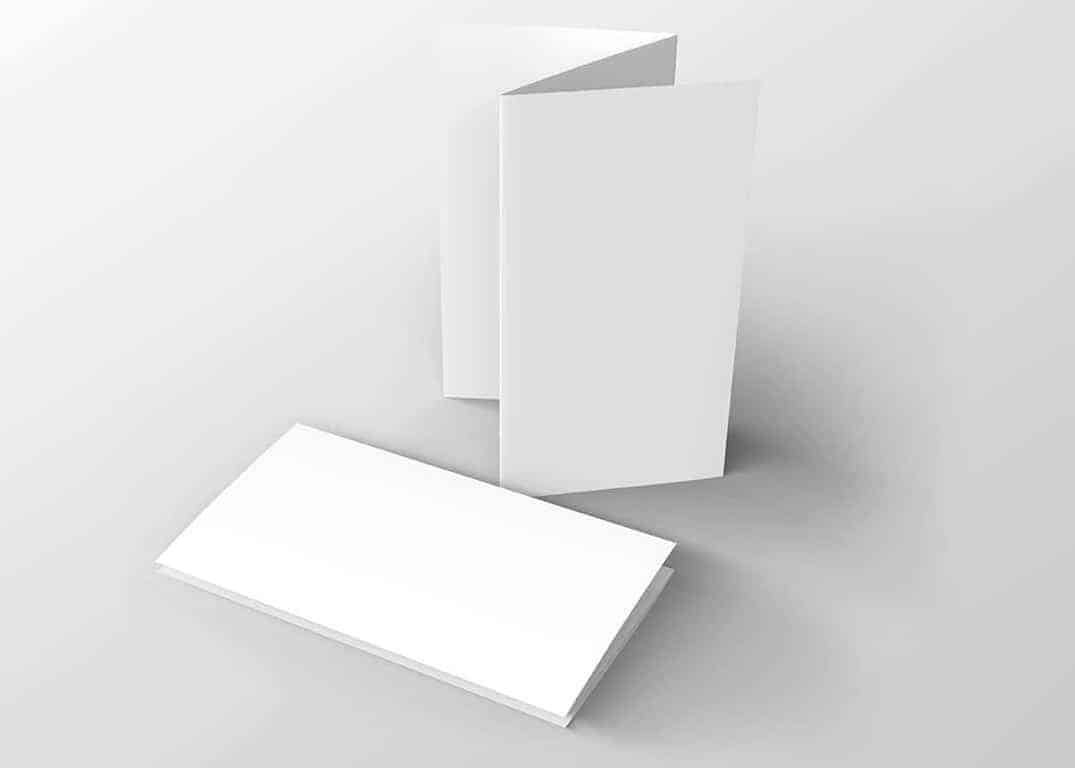 8.5 x 14 Z-Fold Brochure Mockups