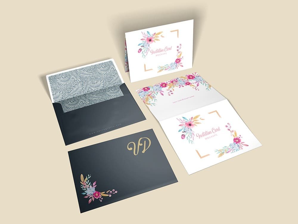 A2 Invitation Envelope Mockups 03