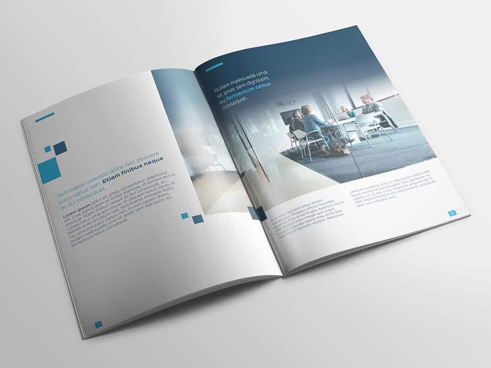 Multipurpose A4 Brochure Catalog Design Template | Vectogravic Design