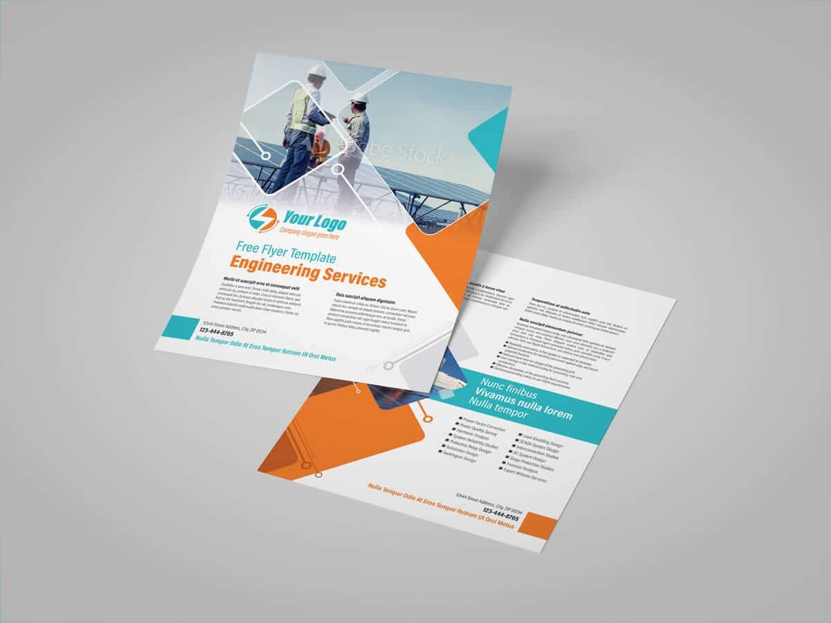 Power Engineering Services Flyer Template 01