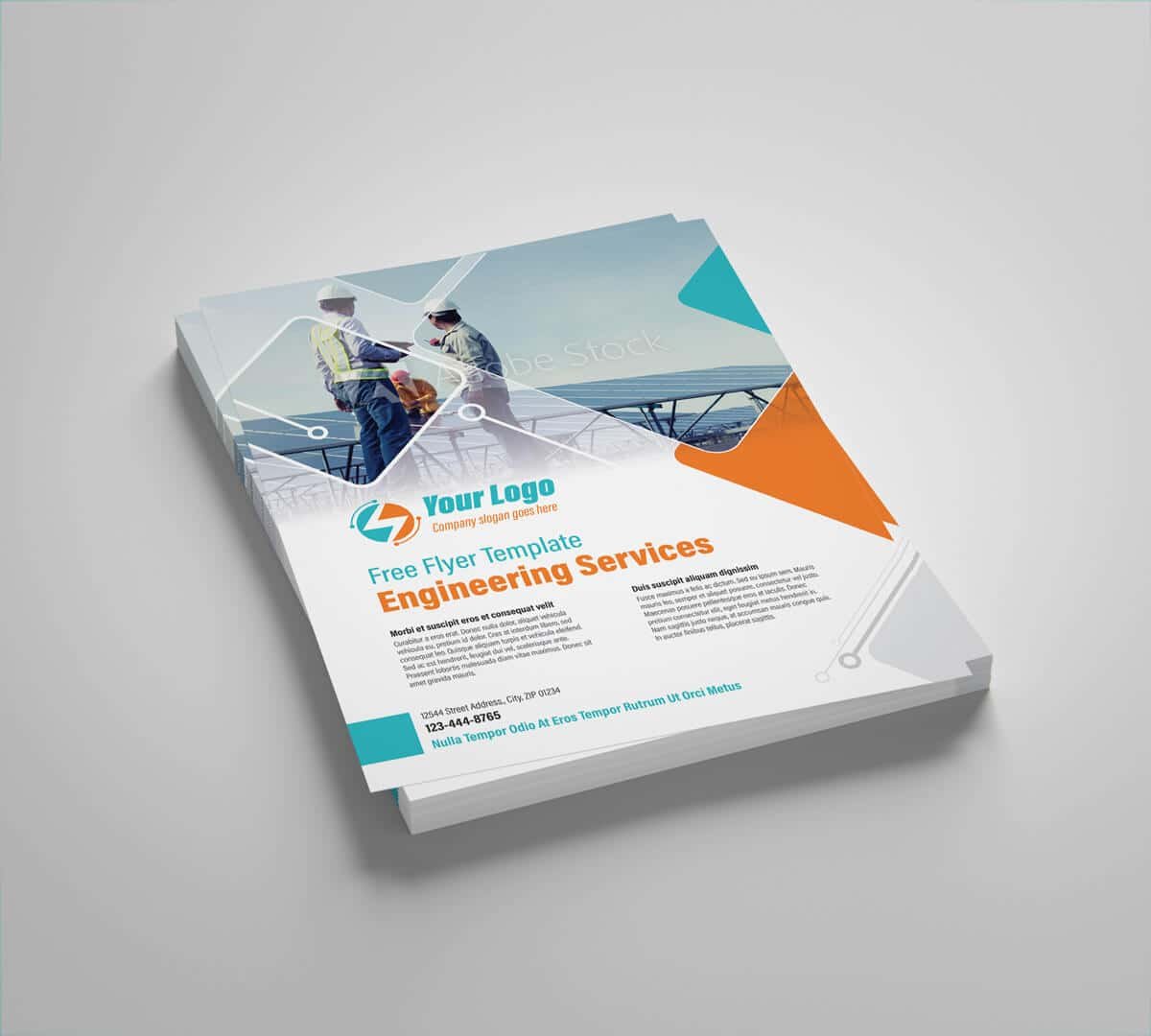 Power Engineering Services Flyer Template 02