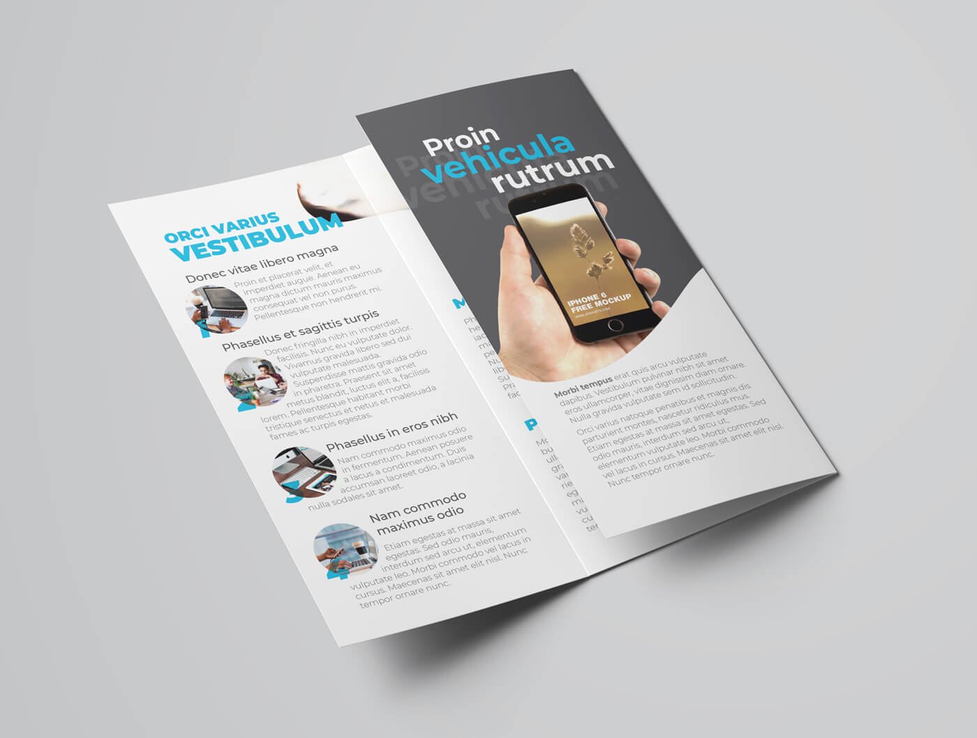 Multipurpose Trifold Flyer Template Vectogravic Design