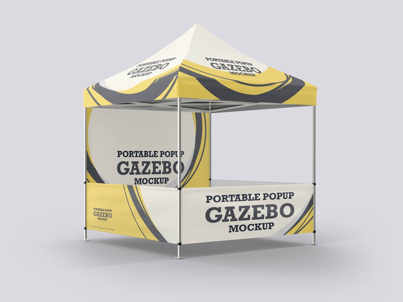 Portable Pop Up Gazebo Mockup