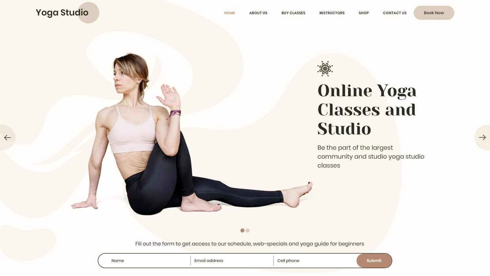 yoga studio