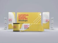 Exhibition Display Stand Kit Mockups
