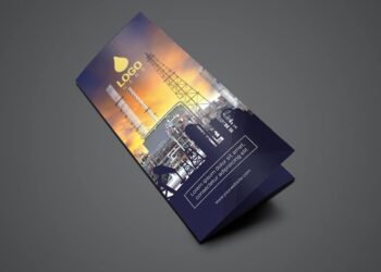 01 Trifold Oil And Gas Flyer Template