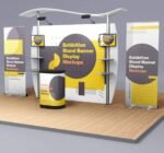  Exhibition Stand Banner Display Mockups 