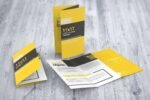 11x17 Z-Fold Brochure Mockups