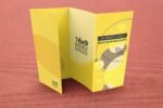 16x9 Double Parallel Fold Brochure Mockups