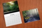 8.5x11 Wall Calendar Mockups