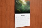 8.5x11 Wall Calendar Mockups