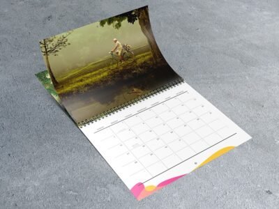 8.5x11 Wall Calendar Mockups Search 02