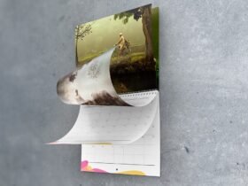 8.5×11 Wall Calendar Mockups