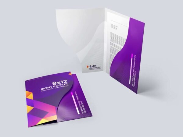 9x12 Right Pocket Presentation Folder Mockups 05