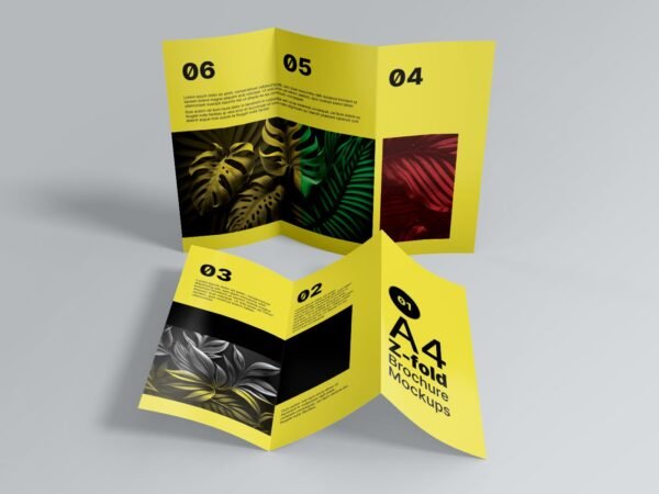 A4-Z-fold-Brochure-Mockups