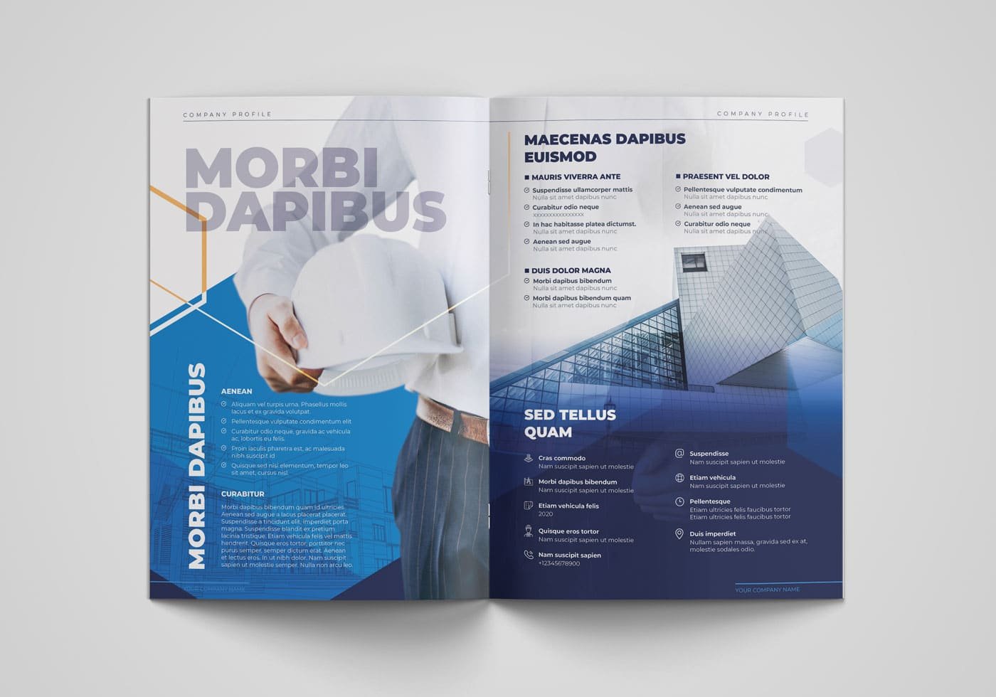 Architect Company Profile Booklet Template