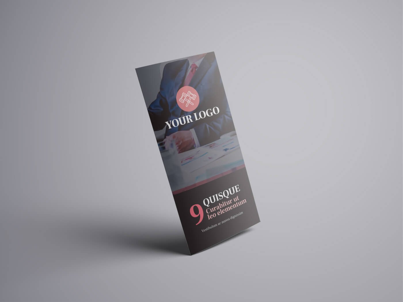 Attorney & Law Tri fold Brochure Template 01