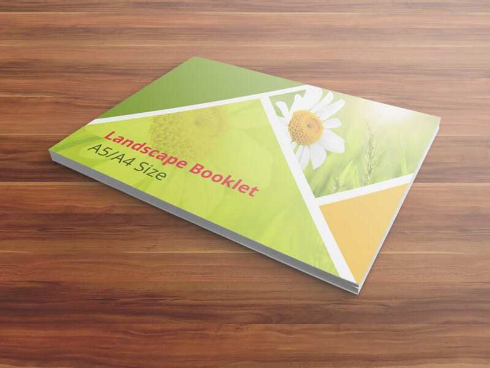  Booklet Mockups - A5/A4 Size 