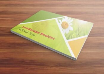 Booklet Mockups - A5/A4 Size