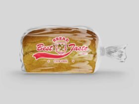 Bread and Cookie Plastic Bag Mockups