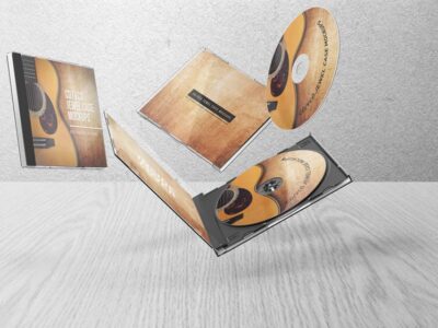 CD VCD Jewel Case Mockups