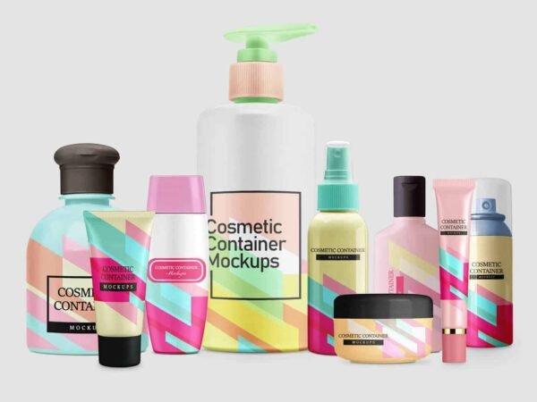 Cosmetic Container Mockups