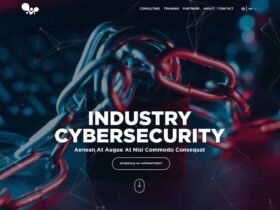 Cybersecurity Technology Web Template