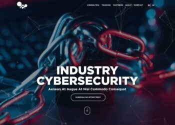 Cybersecurity Technology Web Template