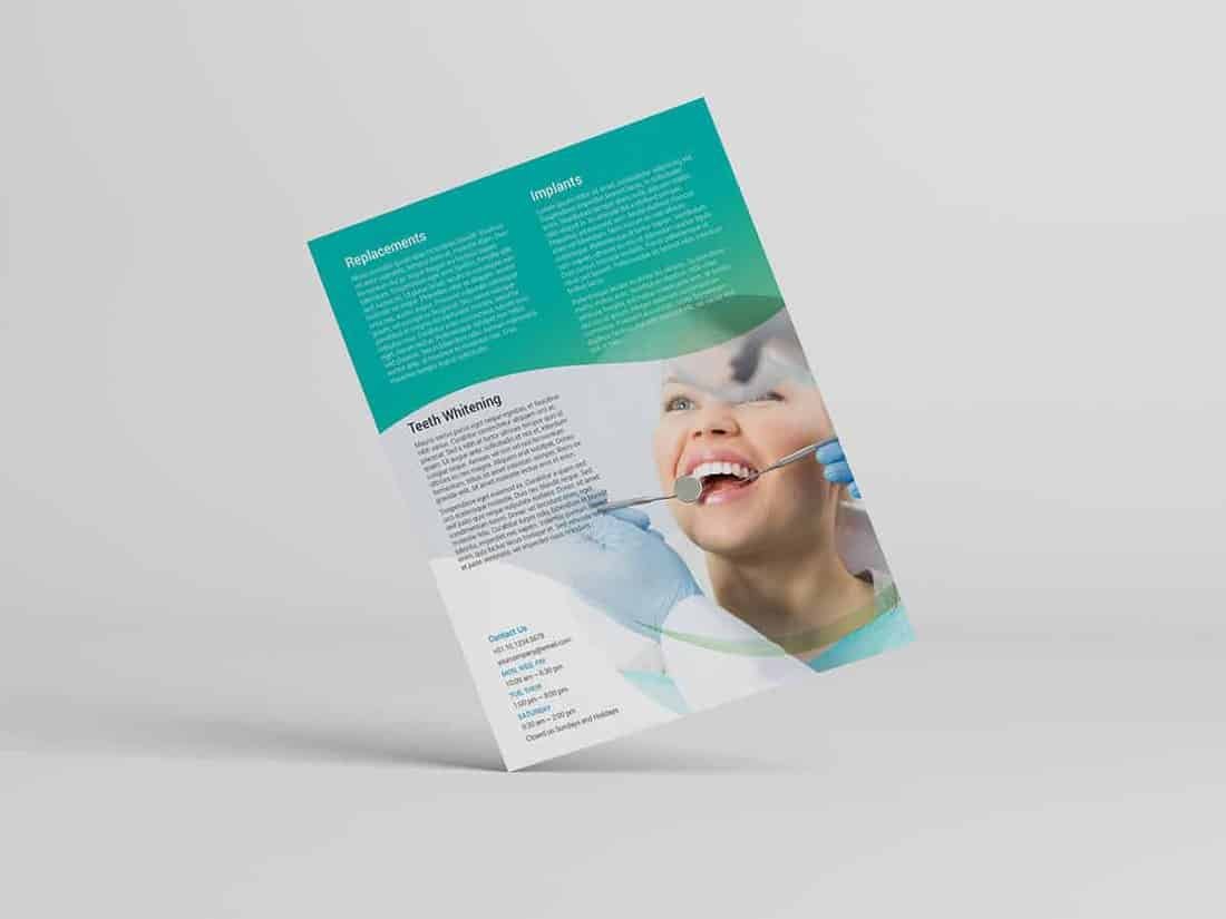 Dental Service Flyer Template v1