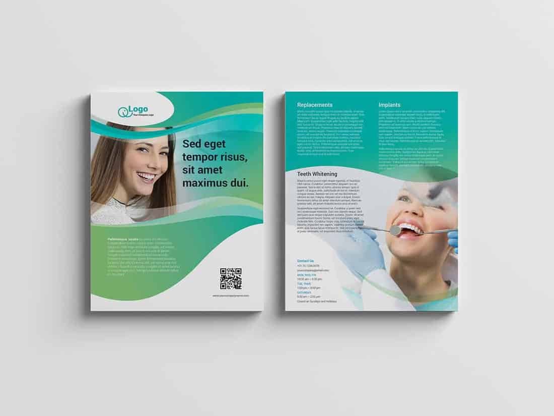 Dental Service Flyer Template v1