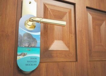 Door Hanger Mockups