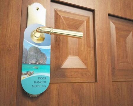 Door Hanger Mockups