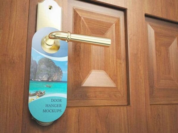 Door Hanger Mockups
